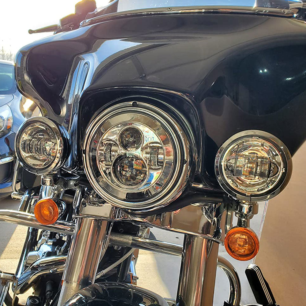 7 Inch Motorcycle LED Headlight For Harley Davidson Street Glide